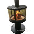 Warmfire 2020  modern design factory supply  wood fireplace wood burning stove